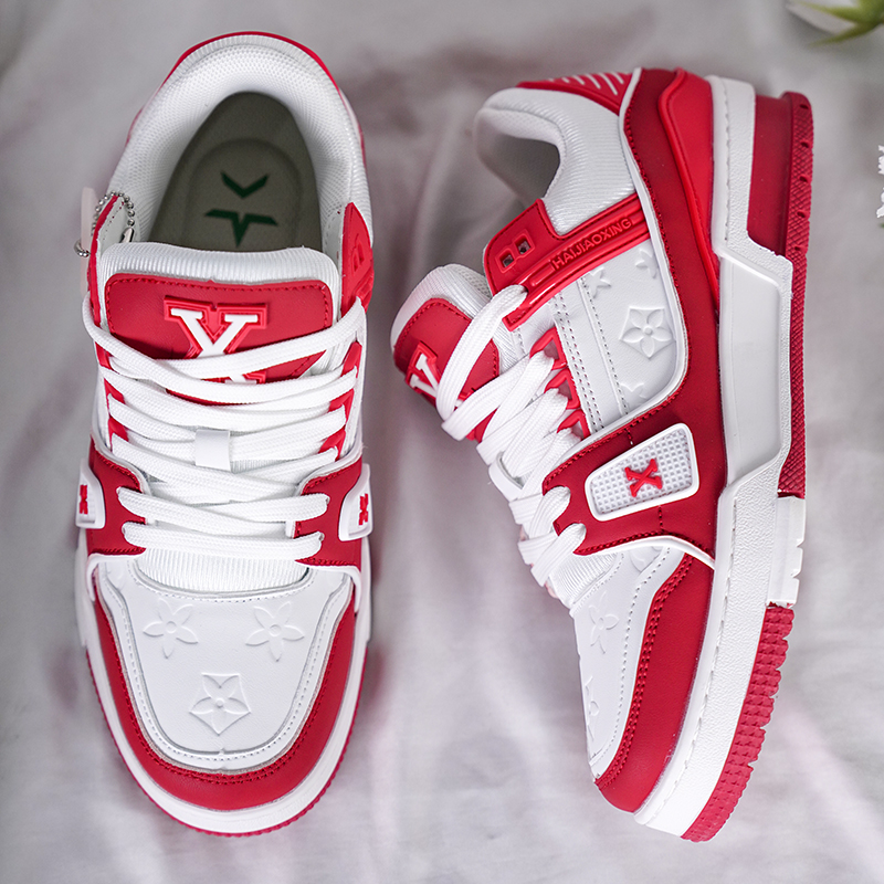 free shipping designer shoes for mens womens running shoes black white red grey Fashionable and versatile outdoor sneakers sports shoes