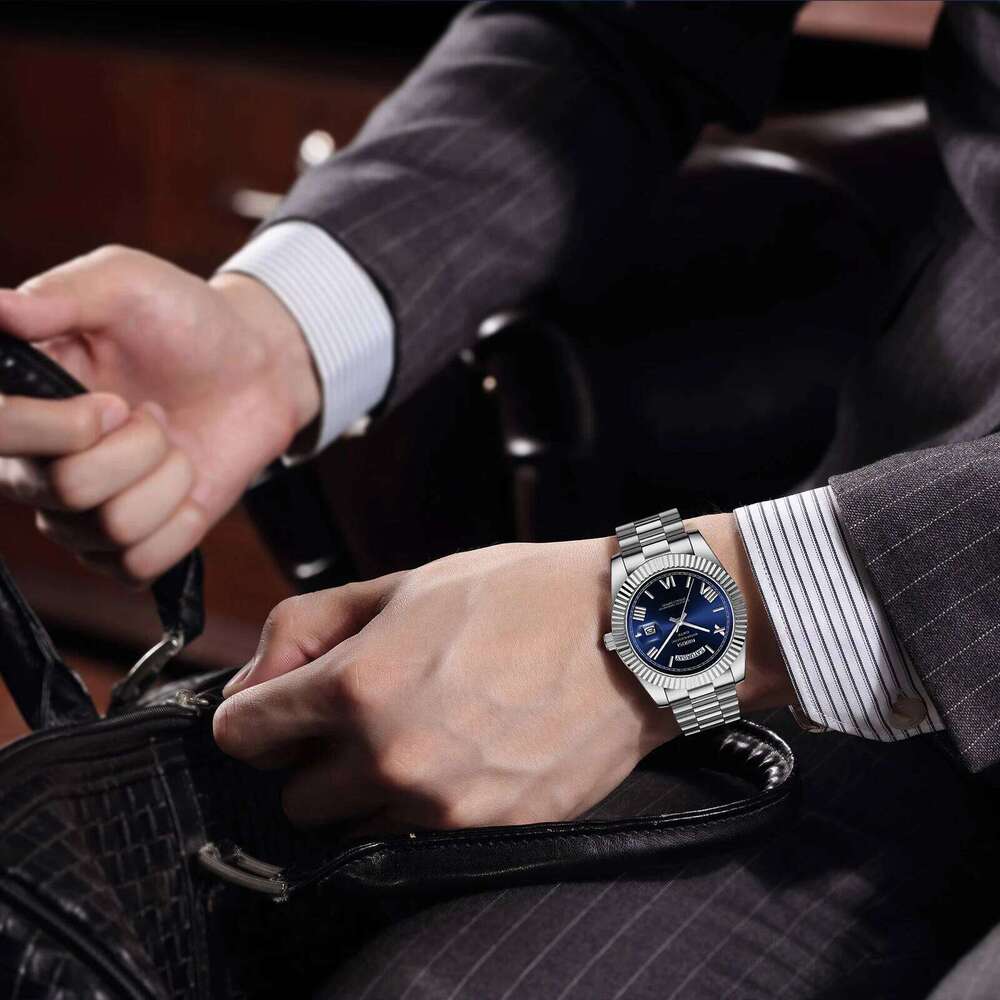 NIBOSI Fashion Business Sports Quartz Watch 30M Waterproof Luxury Classic Calendar Creative Clock Mens Wristwatch Reloj