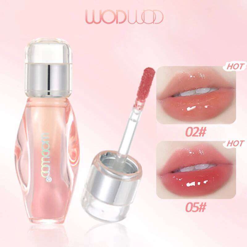 WODWOD Ice Water Radiant Moisturizing Whitening Toothed Lip Gloss W260311