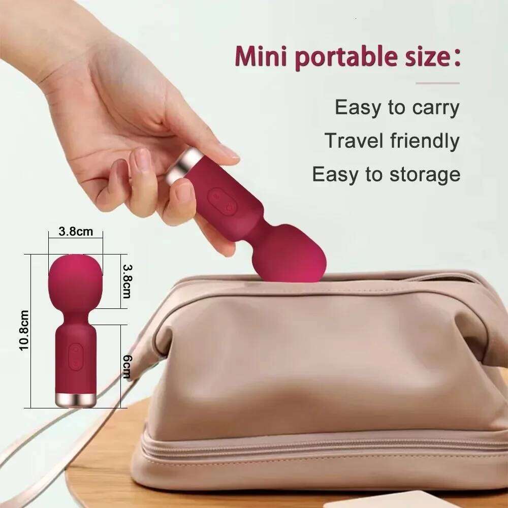 Powerful Mini Dildos Woman Wand G-Spot Vibrator Clit Stimulator for Women Vagina Massager Adult Sex Toys Z260311