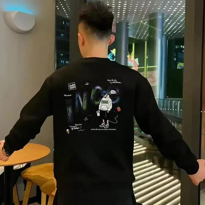 New Utumn Nd Winter Trendy Brnd Letter-printed Swetshirt For Men Round-neck Stylish Designer Hoodie Nd Sophisticted Csul Bse Shirt Long-sleeved Top