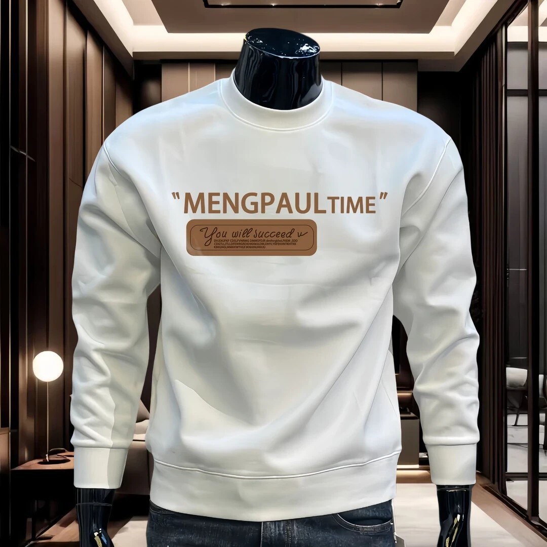 Designer Hoodie Spring Nd Autumn New Long-sleeve Swetshirt With Letter Print Round Neck Youth Fshion Verstile Trendy Pullover