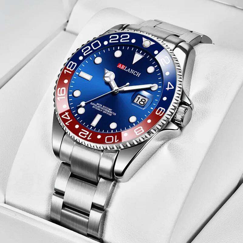BINBOND 305 Business Sports Multi functional Waterproof Night Light Calendar Fashion Men's Quartz Watch 2025