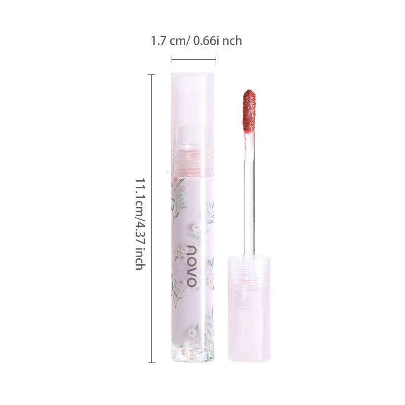 Long-Lasting Moisturizing Gloss,Glossy Finish,Non-Sticky,Not Easy To Fade,Nourishing Tinted Lip Oil With Shea Butter W260311