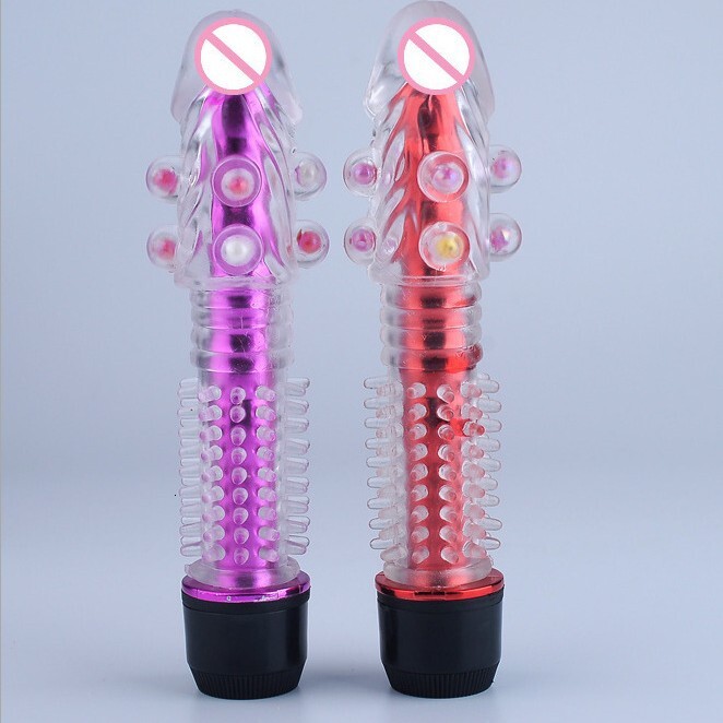 Free Shipping Foreign Trade Hot-Selling Crystal Vibrator, Dragon Small Dildo, Single-Vibration Manufacturer, One-Piece Drop Shipping Electric Roller B