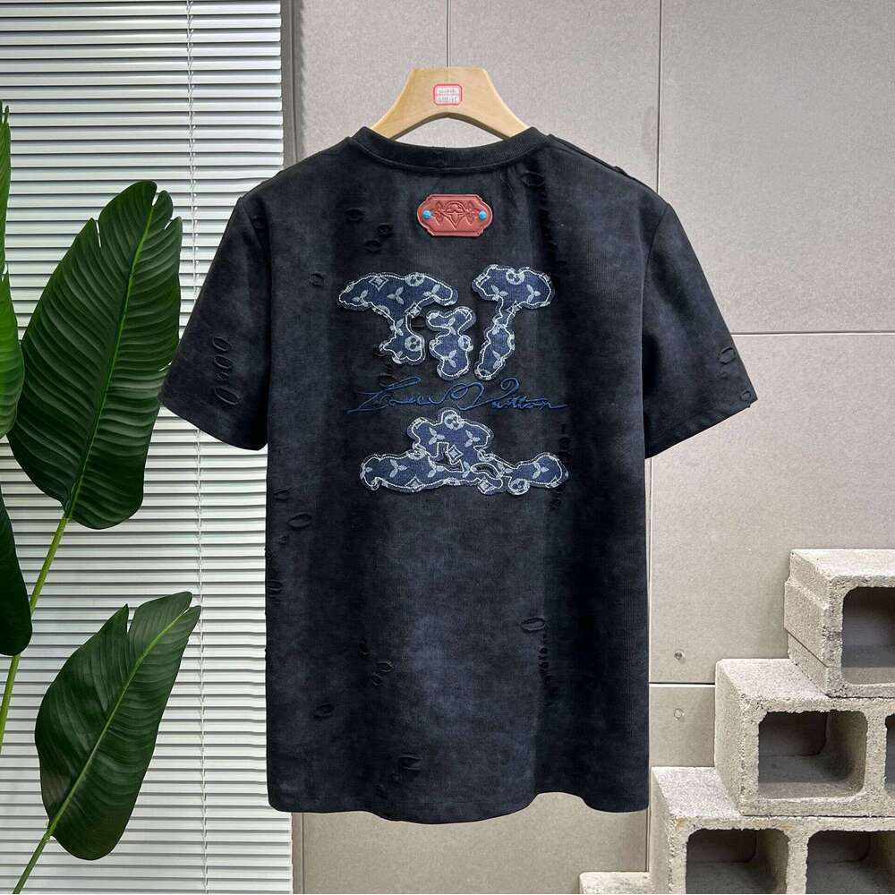 Heavyweight Cotton Trendy Short Hot Style Unisex Summer Niche New Loose Half Sleeve T-Shirt Top