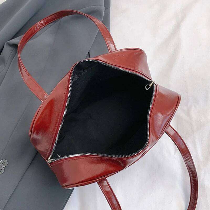 Vintage Designer Luxury Women Tote Casual Lage Capacity Female Shoulder Bag High Quality PU Leather Ladies Handbags Xiu Lai Si