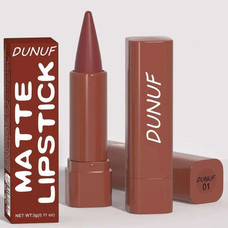 Gradient Lip Liner Pen with Matte Velvet Finish Smooth Application Lipstick for Defined and Elegant Lips W260311