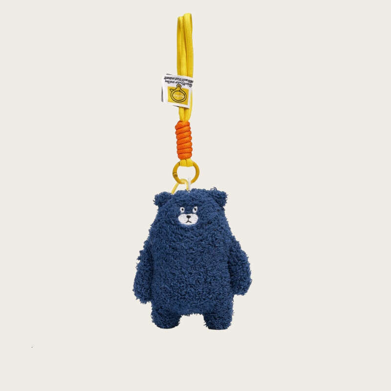 Internet Celebrity Bear Bag Pendant Cute Plush Toy Backpack Decoration Car Keychain Small Doll