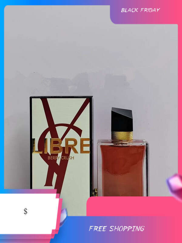Branded perfume 90ml Libre Berry Crush Vanille Couture Le Flowers Flames women Eau De Parfum Intense charming lady Body Spray Sweet Scent Fast Shipping