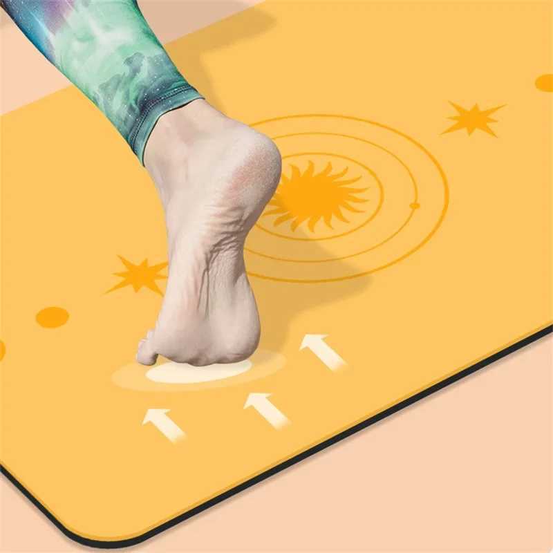 Yoga Meditation Mat Pu Natural Rubber Non-Slip Yoga Kneepad Handstand Pad Professional 5mm Thick Mini Yoga Fitness Mat Two Size M260312