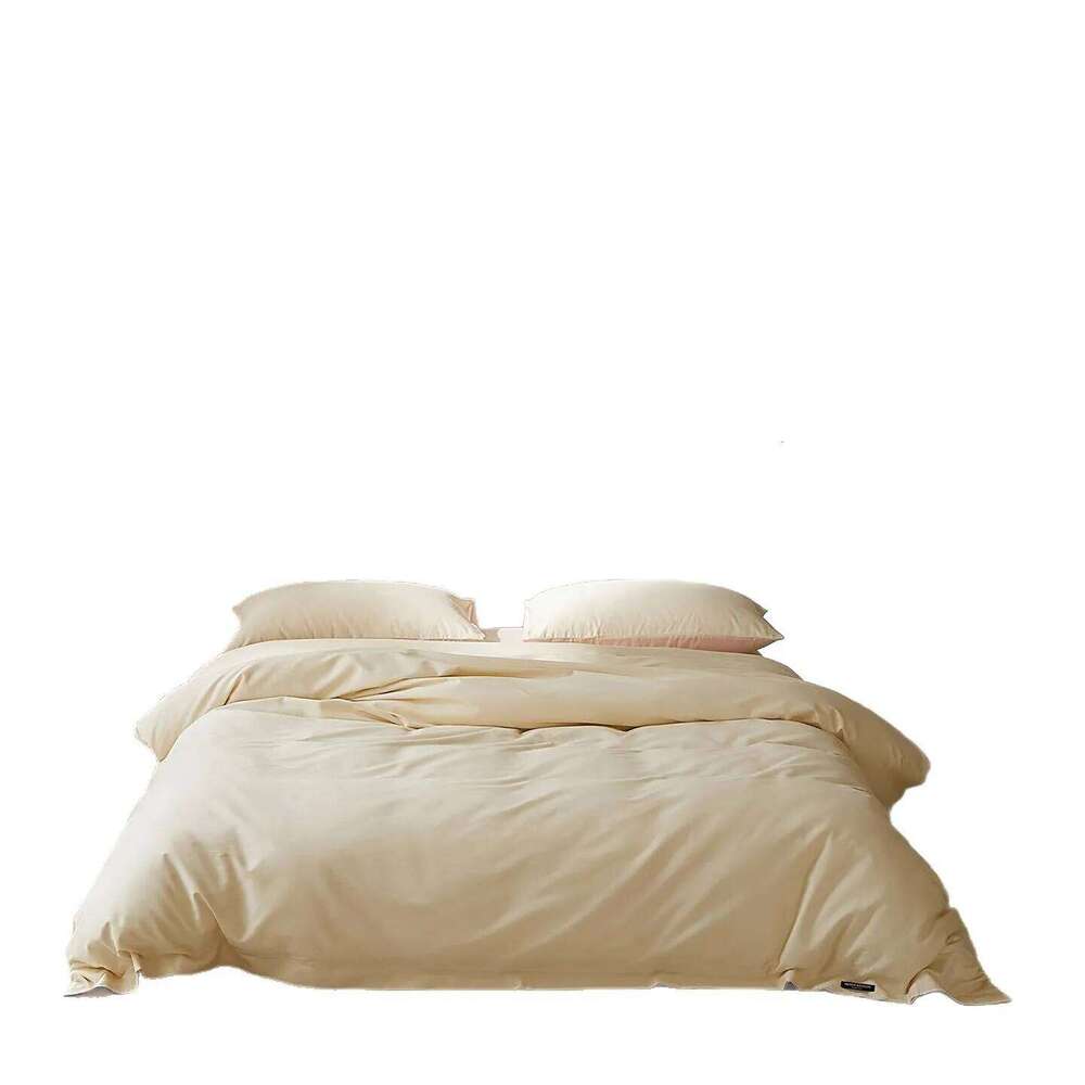 100S long-staple brushed four-piece set light wide-brimmed duvet cover sheets and cotton bedding H260312