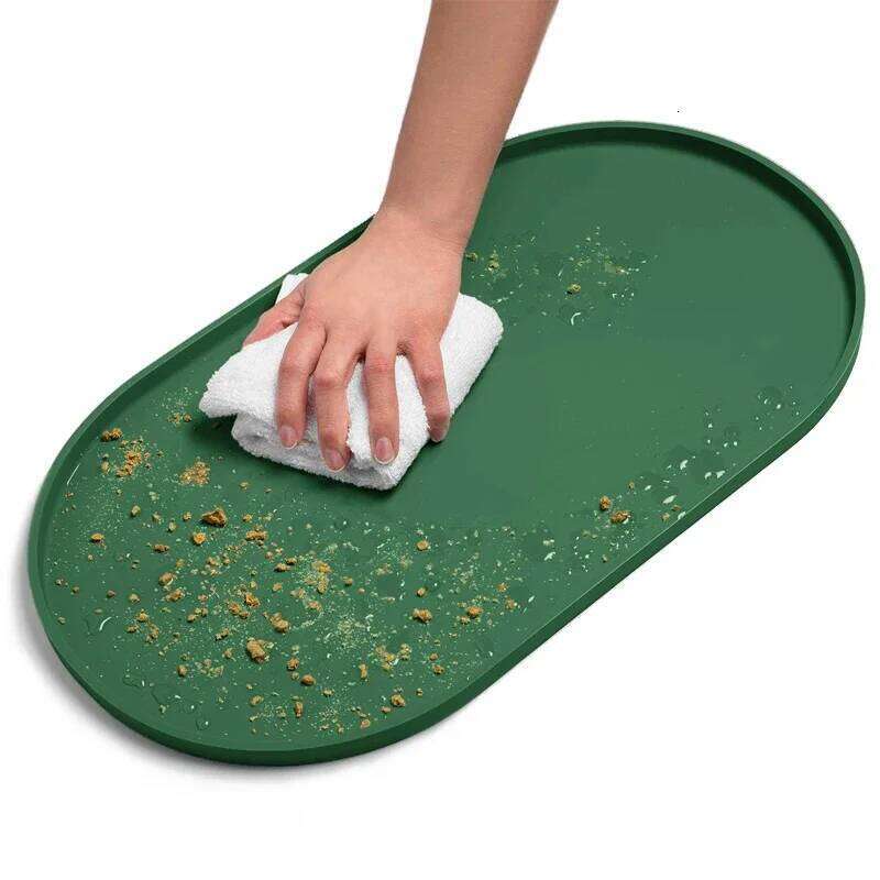 Silicone Mat Placemat Waterproof Prevent Spills Dog Cat Food Feeding Pad Kitten feeding Pet Bowl tray Mats 26Y0312