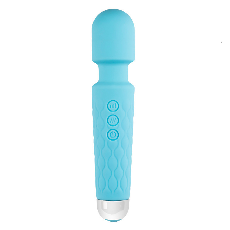 Free Shipping 8-Speed 20-Frequency Instant Charge AV Knight Stick Female Products Multi-Change Silent Waterproof Masturbation Strong Vibration
