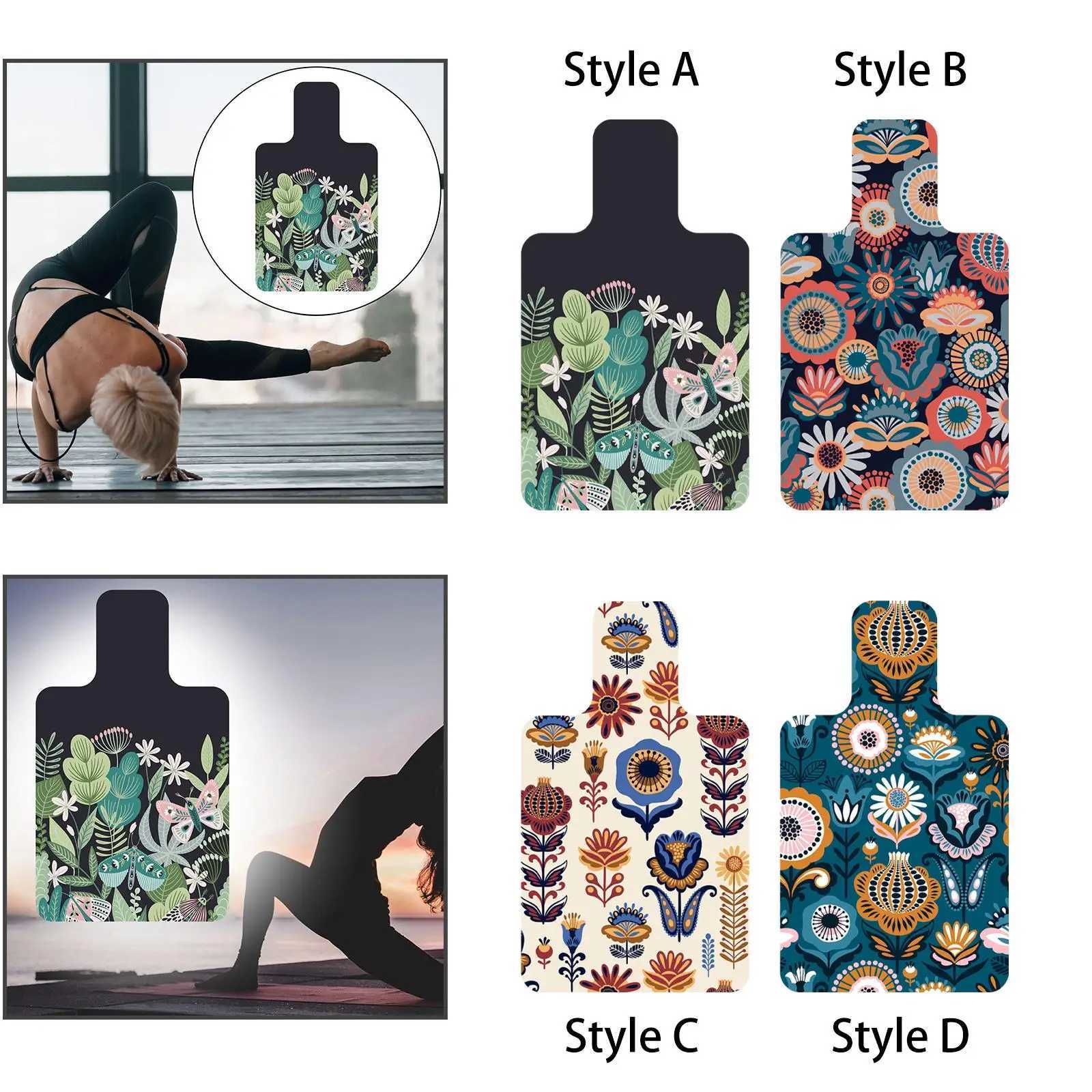 Pilates Mat for Reformer Travel Yoga Mat Lightweight Thick 38 x 22 Fitness Gym M260312