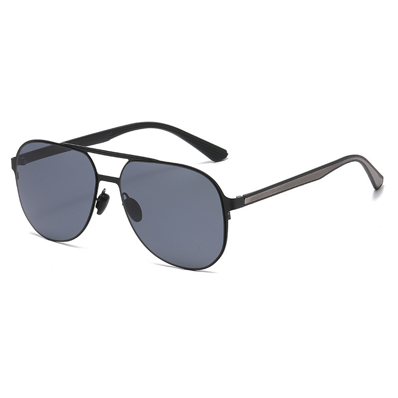 2026 New Fashion Toad-Shaped Large Frame Polarized Sunglasses for Men, Driving Sun Protection Glasses with a High-End Look
