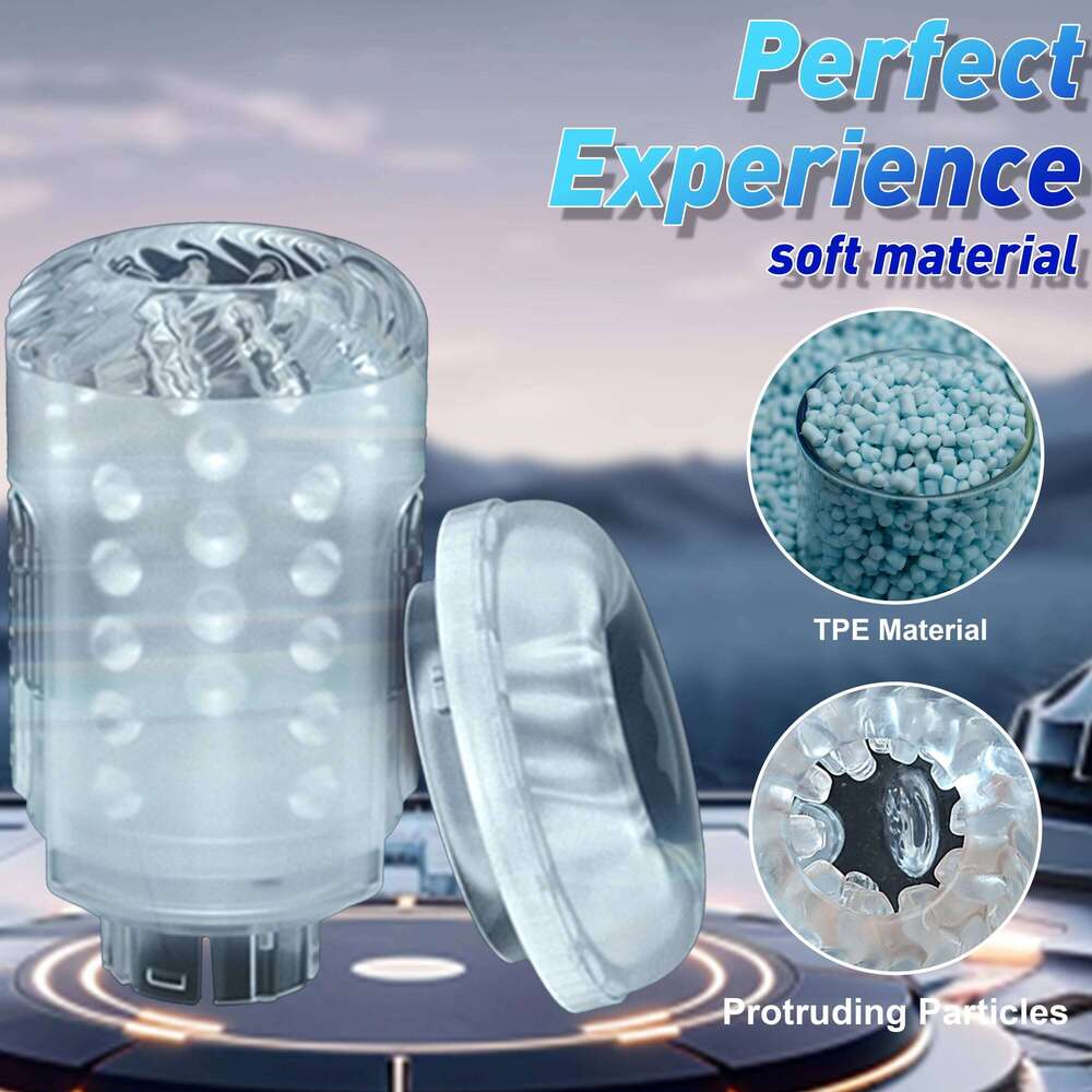 Novelty 4-in-1 Penis Trainer Male Electric Masturbator 7 Licking, Thrusting, Vibrating, Sucking Modes Adult Sex Toys Z260312