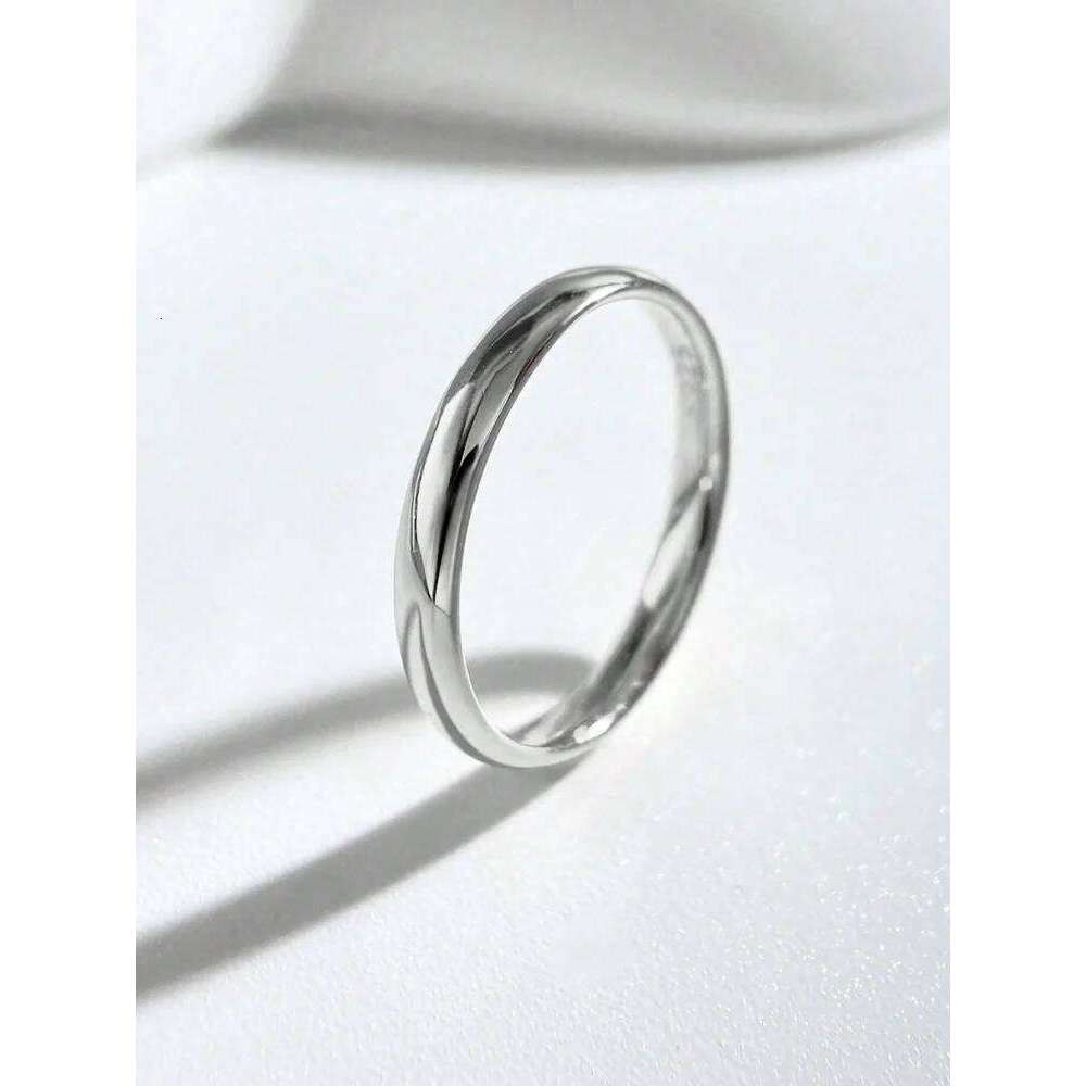 925 Sterling Silver Zircon 3mm Circular Aperture Fashionable Ring For Women Engagement Wedding High Quality Fine Jewelry H260312
