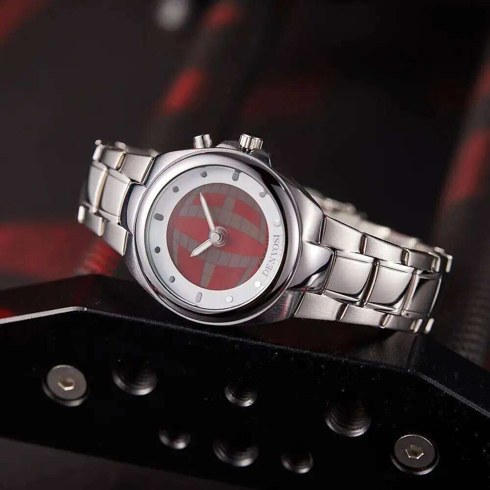 Fashionable Creative Watches For Man Y2k Ins Style Dynamic Flame Dual Display Luminous Men Quartz Watch relojes para hombres