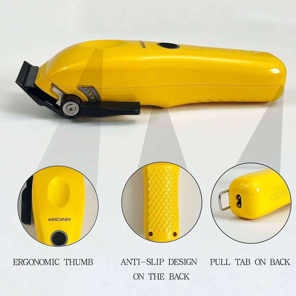 JUCAI PRO JC01 JC02 8000RPM Professional Hair Clipper DLC FADE Blade 7200RPM Salon Trimmer for Man Barber Shop 4500mAh Battery C260312