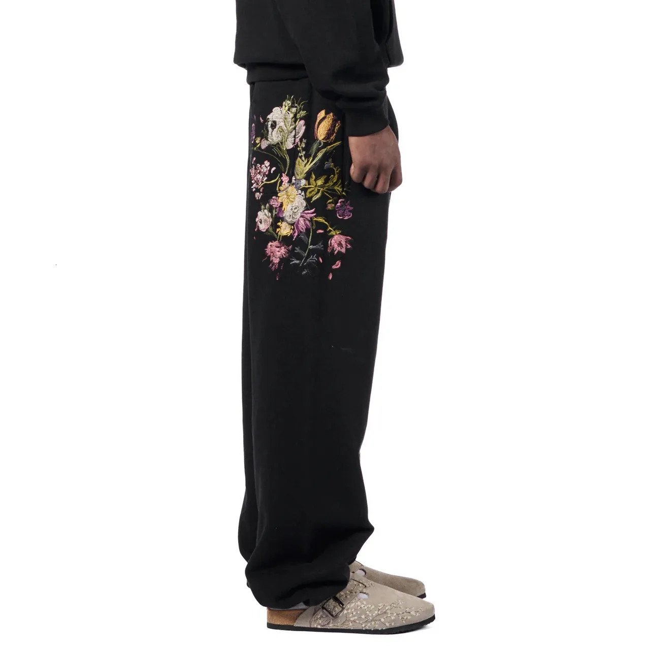 Garden of Eden V2 Hoodie and Sweatpants Two Piece Set Men Women Loose Sweatshirt Flower Embroidery Tracksuit Jogging Pants Suit 260311
