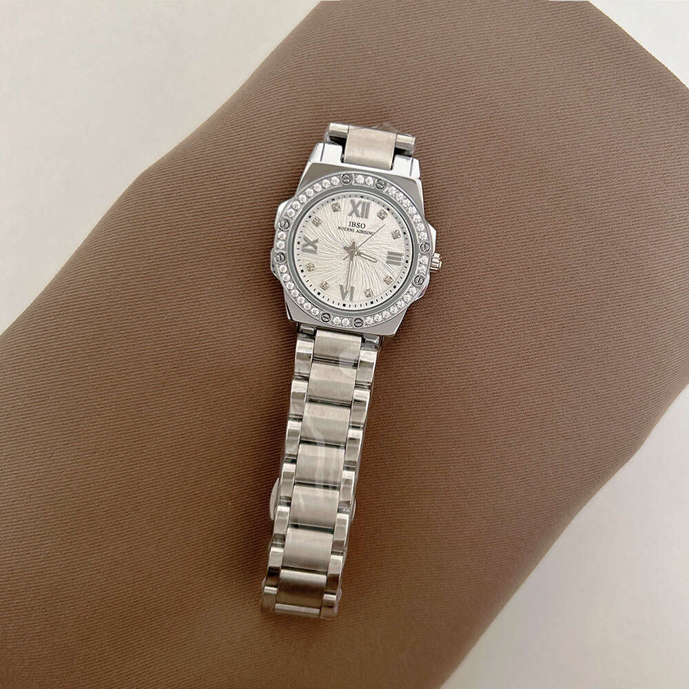 With Box Steel Band Women's Quartz Design Dainty with Diamond Small Dial Vintage Style Watch for women Free gift
