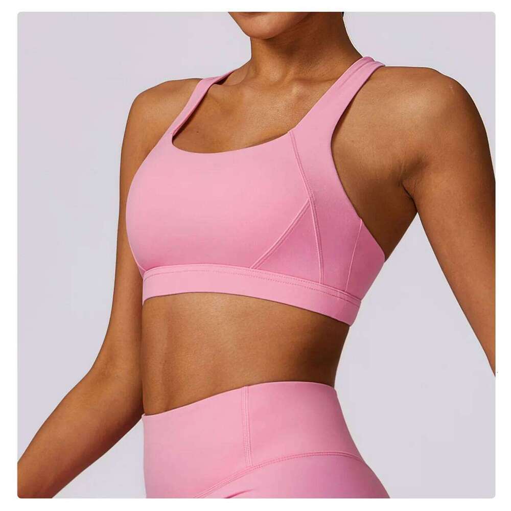 Sports Cross Gym Top Training Running Bra Stretch Women Workout Underwear Fitness Sexy Yoga Clothes 26Y0312