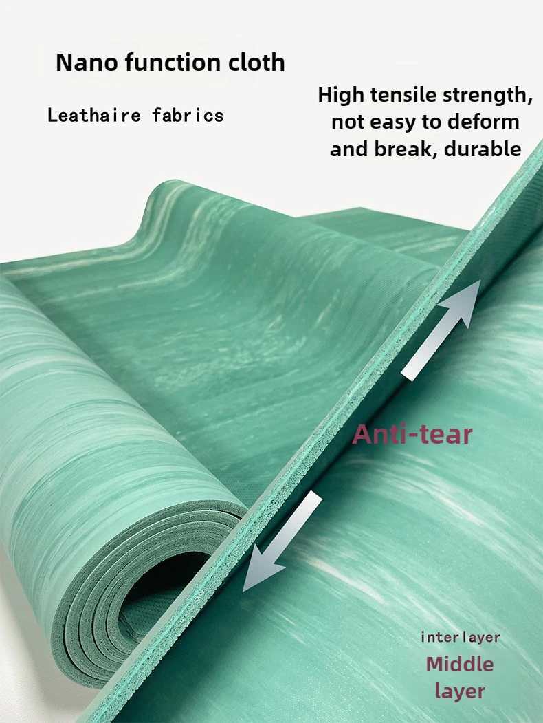 Pilates Equipment Yoga Mat Thick DurabLE Natural Rubber Outdoor Balance Training Yoga Mats M260312