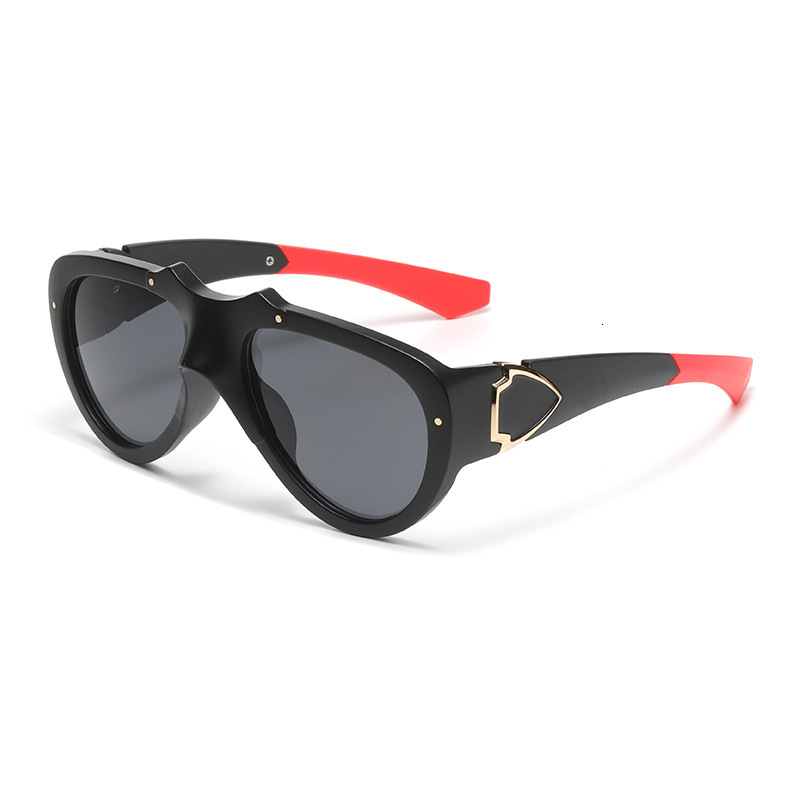 New Fashion Personality Large Frame Unisex Street Style Sunglasses UV Protection Glasses