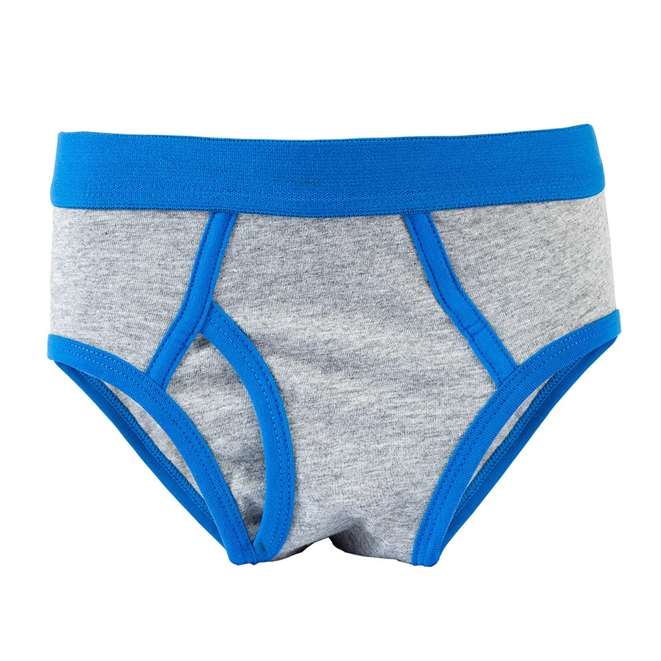 Boys Solid Color Briefs Underwear 5Pcs 260311