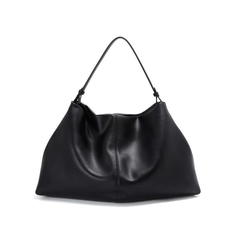 Luxury Bags Totes Large Capacity Tote For Women Lazy Relaxed Feel Cowhide Commuter Genuine Underarm Bag Autumn And Winter Soft Leather Single Crossbod