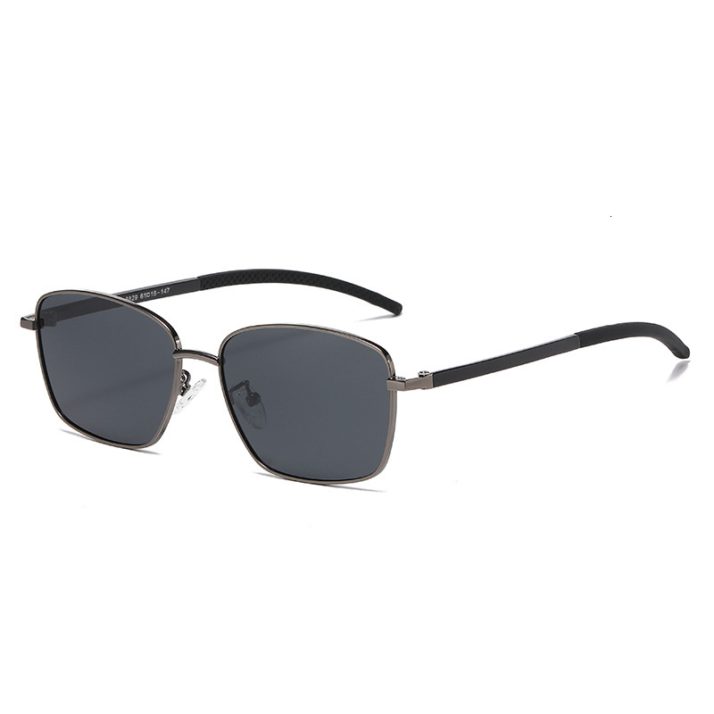 2026 New European American Fashion Square Polarized Simple and Stylish Outdoor Sun Protection Sunglasses for Men,