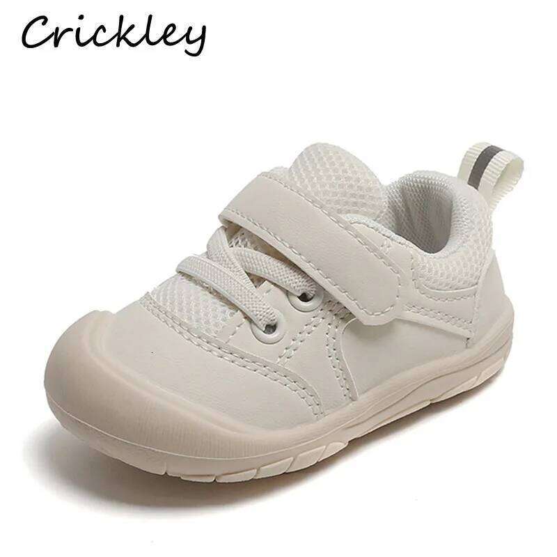 2022 Mesh Children Sneakers Soft Lightweight Baby Boys Girls Sport Breathable Non Slip Toddler Kids Infant Casual Shoes H260312
