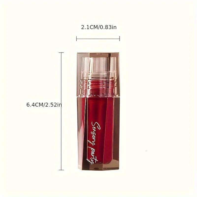 6-Color Moisturizing Mirror Effect Gloss Lip Glaze, Refreshing Non Greasy Texture, Glossy Long Lasting Liquid Lipstick W260311