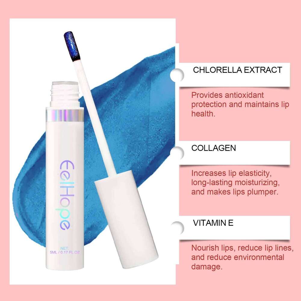 Eelhope Tearable Lipstick Gloss Liner Tattoo Waterproof Long Lasting Glaze Matte Lip Tint Red Pink Makeup Cosmetic W260311