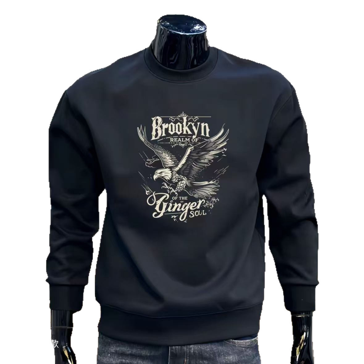Trendy Brnd Men's Crew Neck Pullover Swetshirt New Utumn Nd Winter Designer Hoodie Fshion Trendy Printed Long-sleeve Csul Top