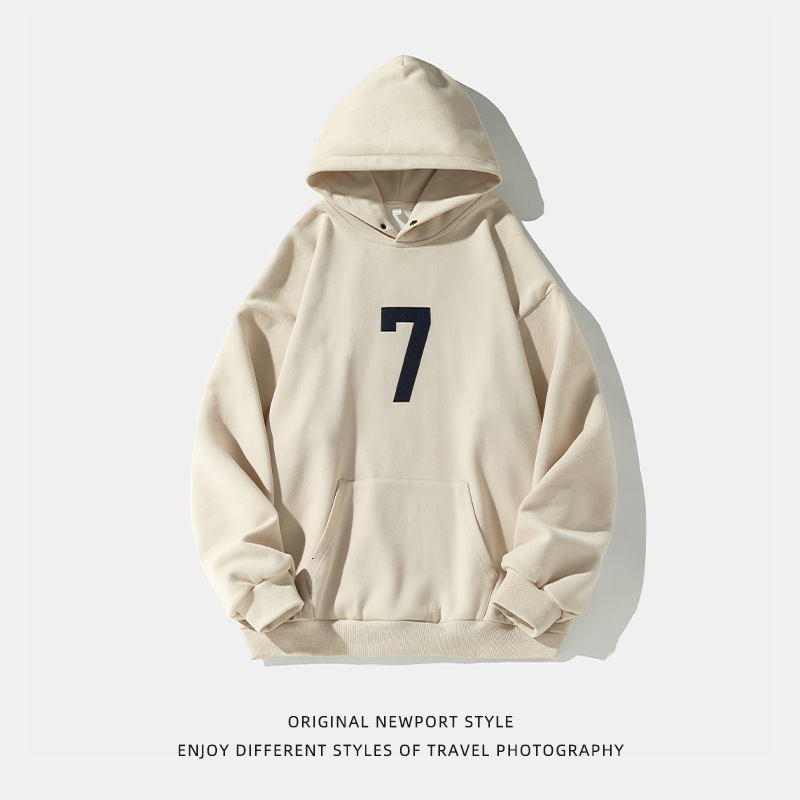 400G Heavyweight Digital Print Hoodie Spring New Retro Loose Trendy Designer Hoodie Style Couple Hoodie