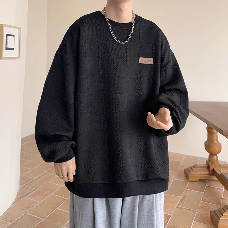 Versatile Heavyweight Sweatshirt For Designer Hoodie Men Spring And Autumn Style Trendy Brand Ins Casual Men's Clothing Niche Design Inner Wear T