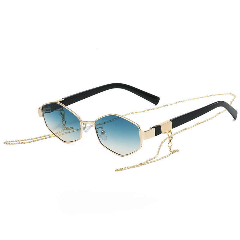 Sunglasses Polygonal Metal Frame European American Style Personality Design with Decorative Accents for Street Photography Daily Outdoor Wear Gift Hig