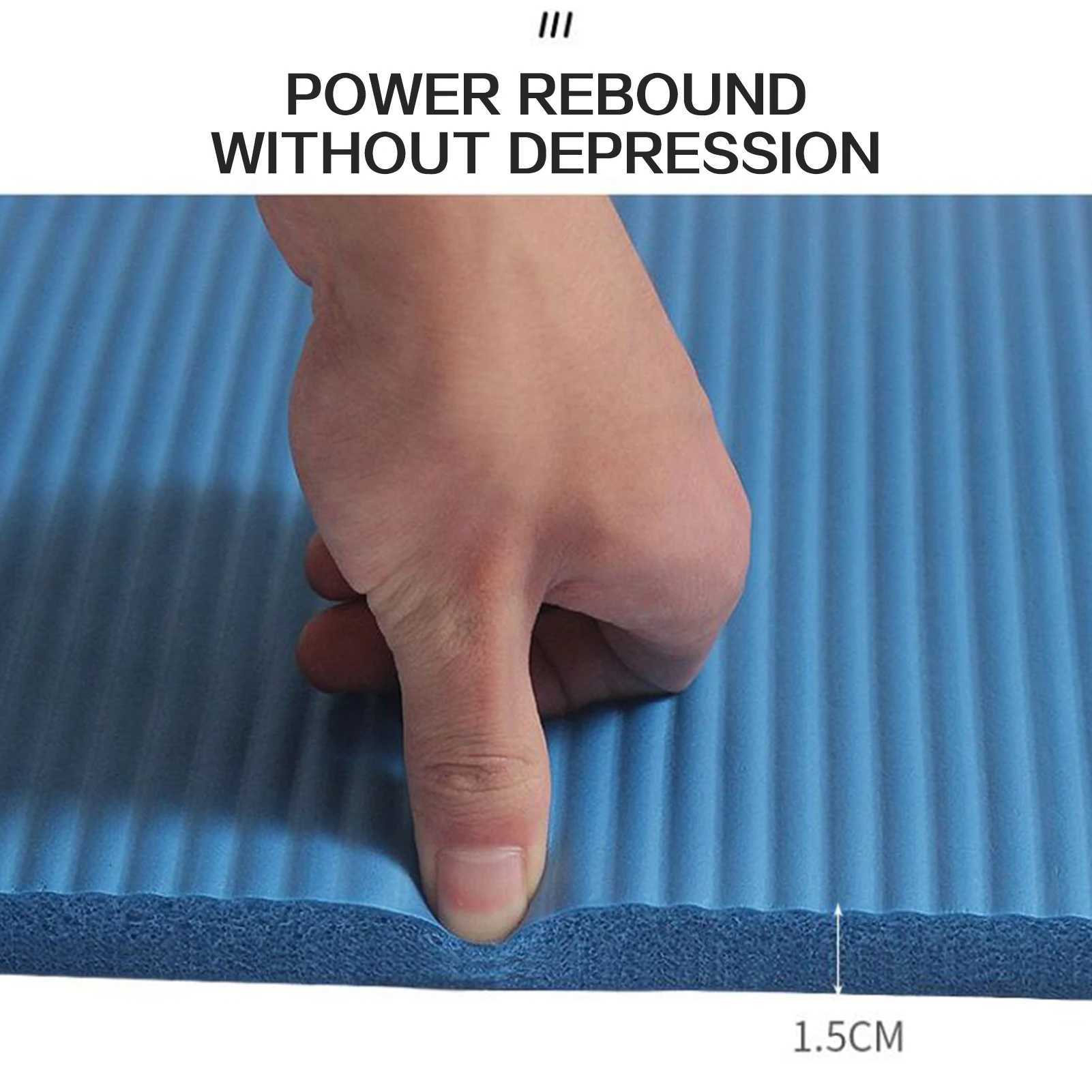 60x25x15cm Yoga Mat Plank Pilates Yoga Dancing Fitness Rehabilitation Training Nbr Floor Pad Portable Sports Equipments M260312