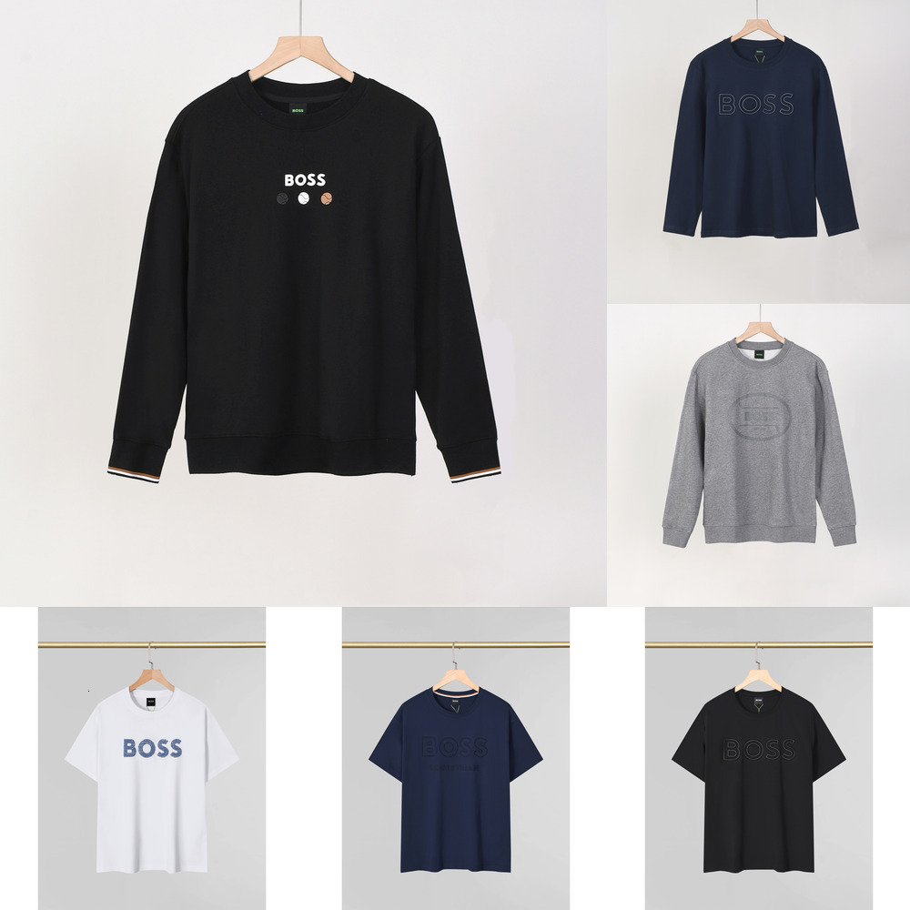 Bosshugo Shirts Mens Designer Tshirt Bosse T-Shirt Casual Crew Neck Cotton Tees Summer Polo T Shirt USA Streetwear Luxury Trendy Short Sleeve Clothes 6f G3G