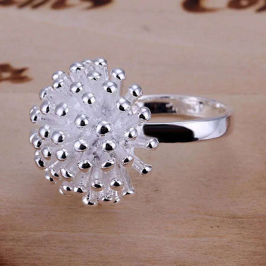 Beautiful Noble design 925 sterling Silver Rings for women lady men wedding party Fashion Jewelry Charm nice gifts H260312