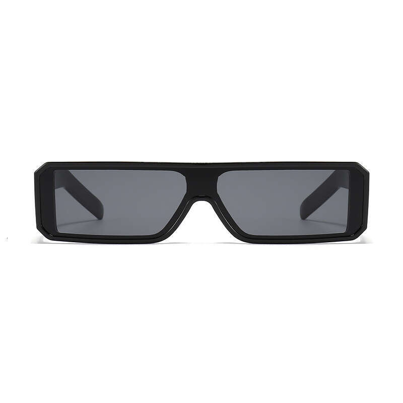 Y2k Small Frame One-Piece Retro Square Hip-Hop Ins Street Sunglasses Unisex Punk Glasses Liuyuemoshang