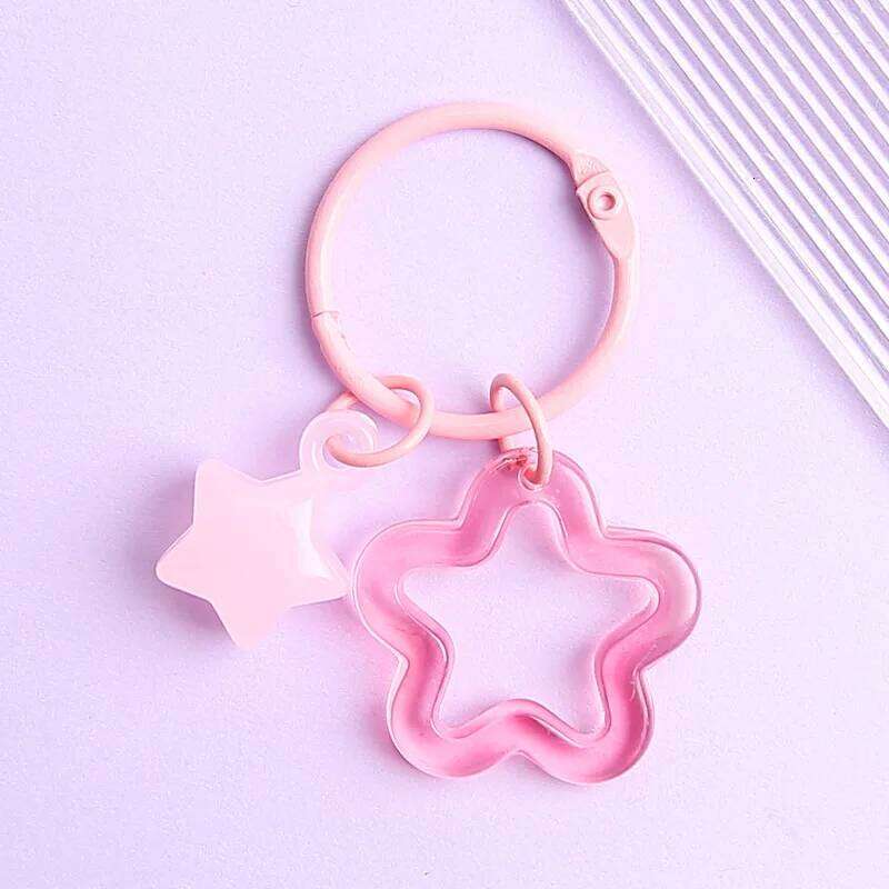 YOUNG VISION 6-Color Fruit Glow Lip Gloss + Star Pendant Moisturizing Waterproof Liquid Lipstick Long-Lasting Color Cosmetics W260311