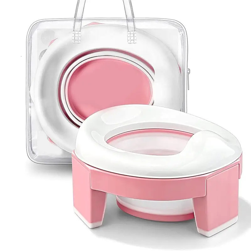 3 in 1 Baby Toilet Seat Children Foldable Travel Potty With Bags Training Suitable for boys and girls 260311