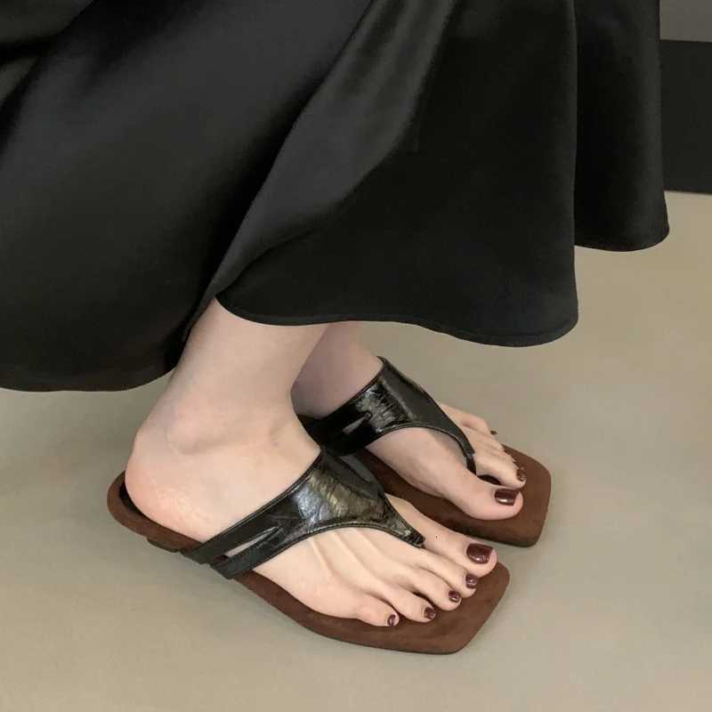 Bailamos Women Clip Toe Sandals Women Mid Heels Shoes FAshion Beach Designer Summer Cozy Pumps Slides Shoes K260312