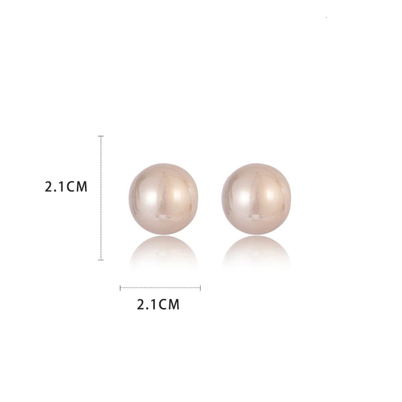 Womens Minimalist Gap Pearl Stud Earrings Fashion Jewelry Versatile Party Accessory 2026 n For Gilrs 260309