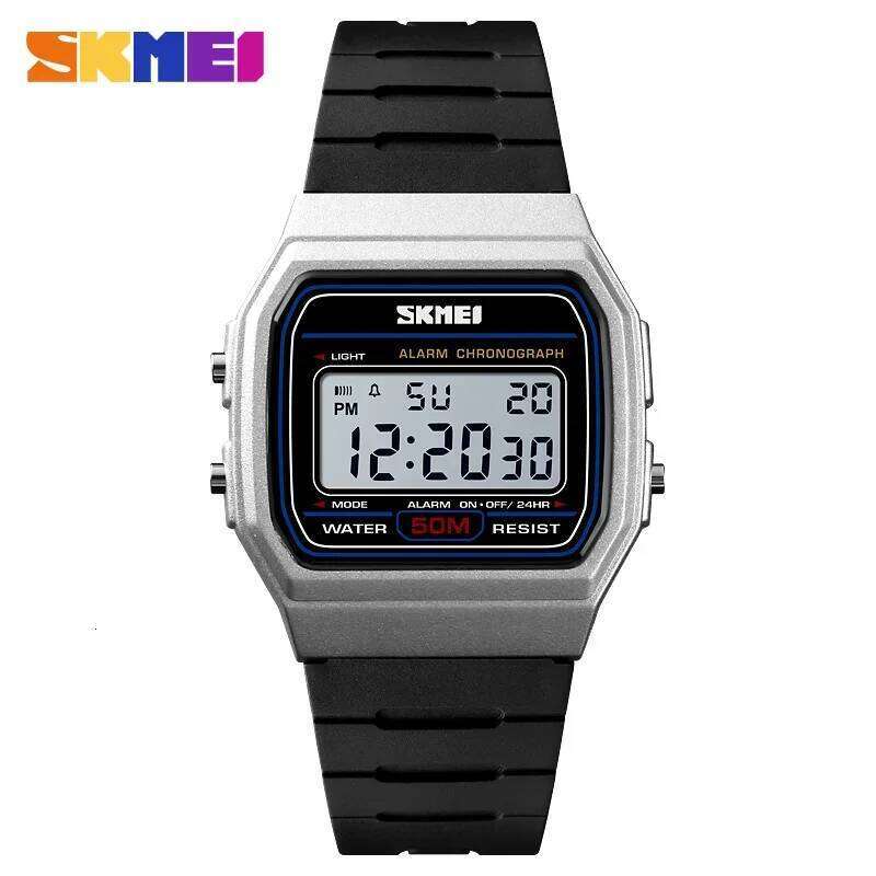 SKMEI 1412 Women Digital Watch Couple Countdown Waterproof Sports Date Week Female Wristwatches Girl Clock 1328 Relogio Feminino