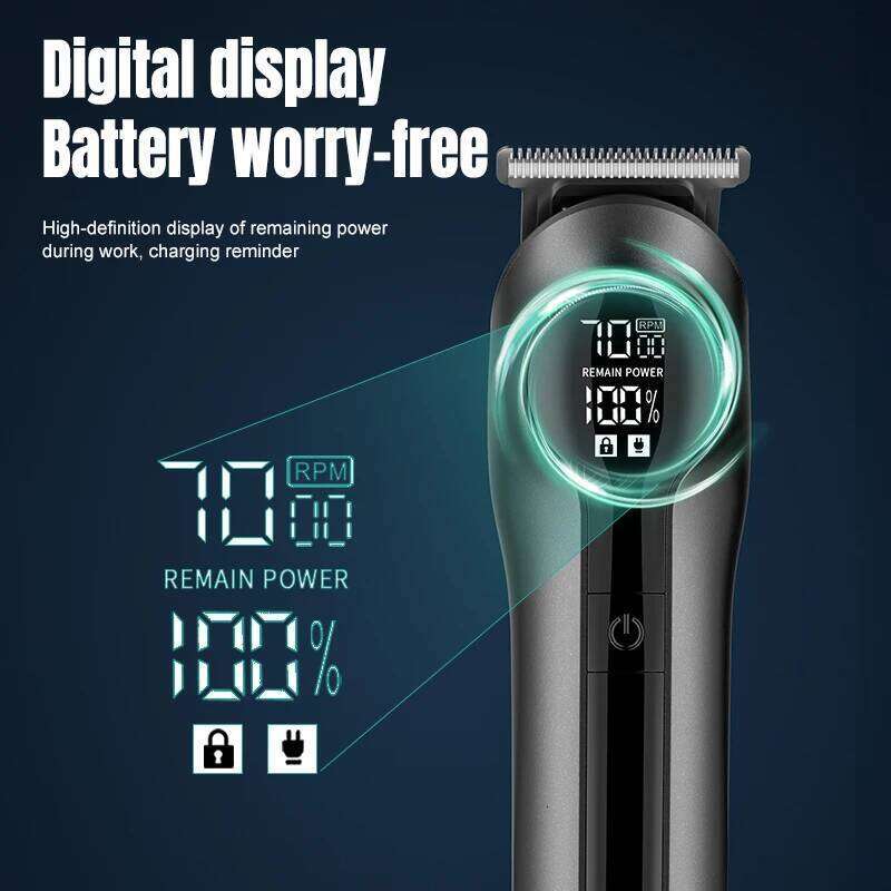 IRUIBEAUTY 986 6-in-1 Multifunctional Grooming Kit Rechargeable Waterproof Clipper Electric Shaver Nose Hair Trimmer C260312