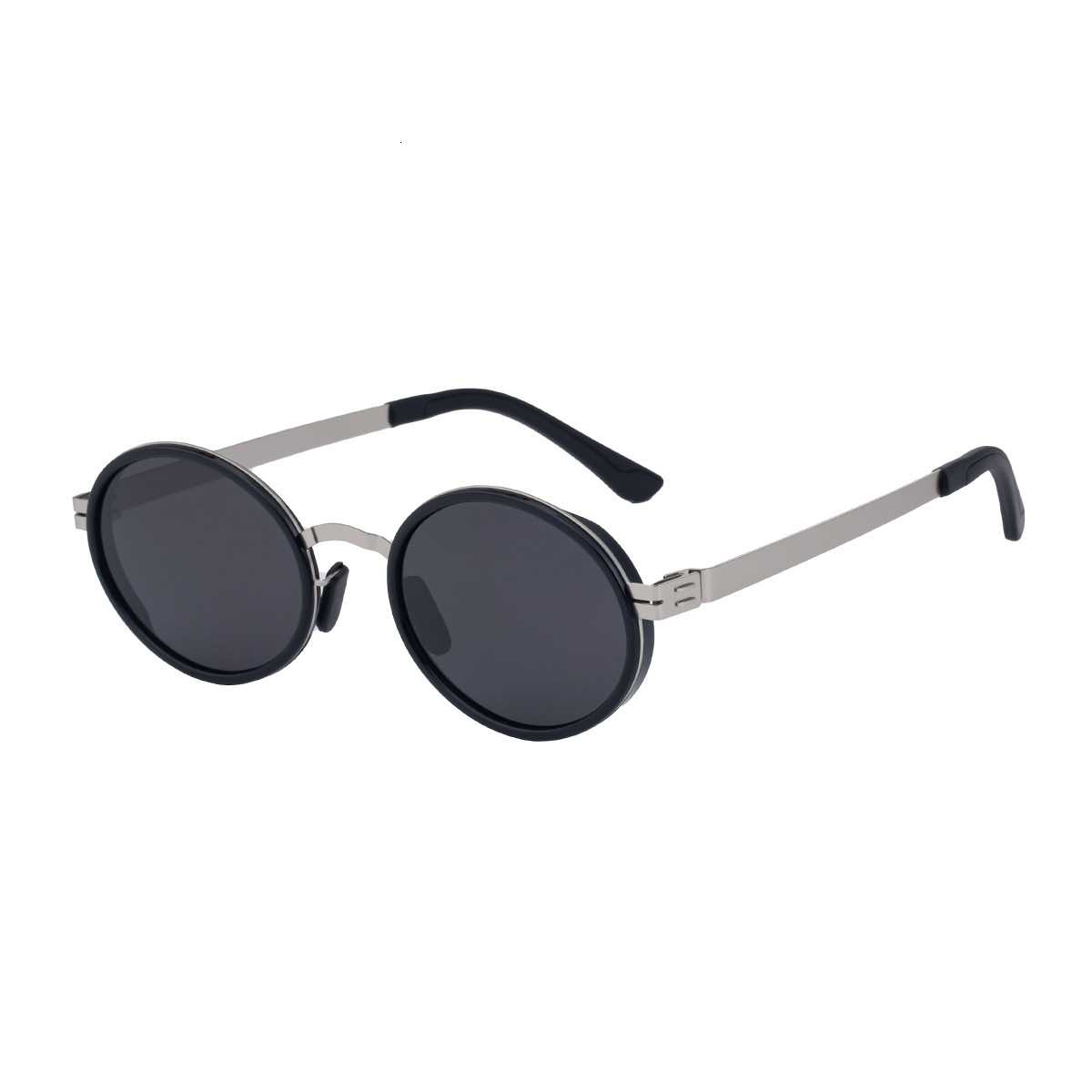 Oval Frame HD Polarized for Men 2026 New Fashion High-end Sun Protection Sunglasses Men's Retro Glasses